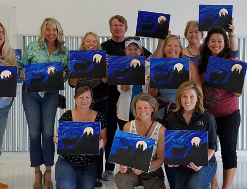 Paint N Sip Classes are a hit at 46U